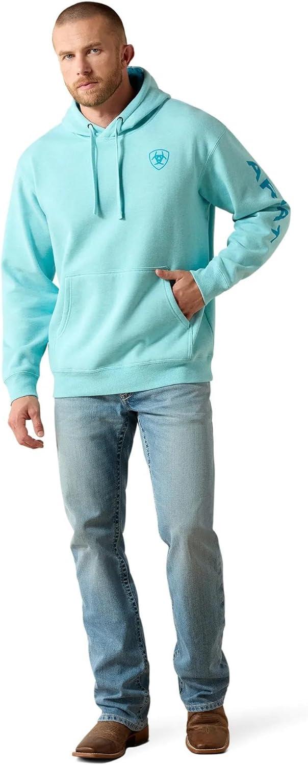 imageARIAT Mens SweatshirtAqua Heather