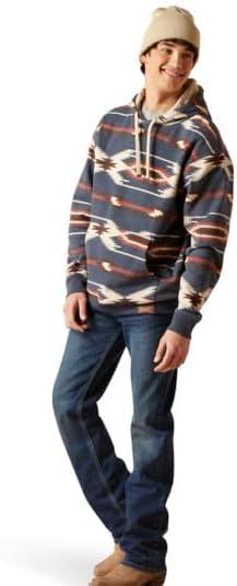 imageARIAT Mens SweatshirtPrinted ChimayoNavy