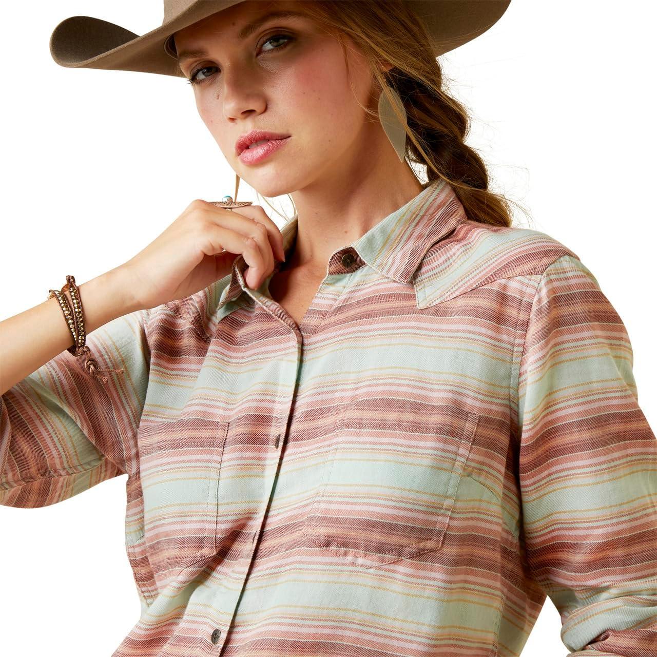 imageARIAT Womens Real Billie Jean ShirtSagebrush Serape