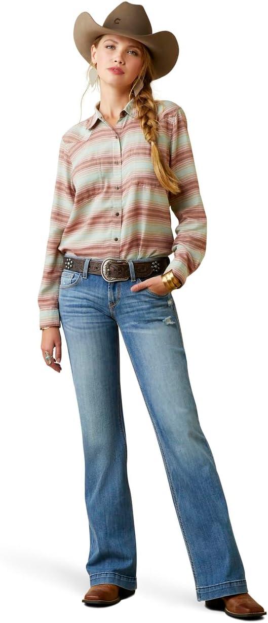 imageARIAT Womens Real Billie Jean ShirtSagebrush Serape