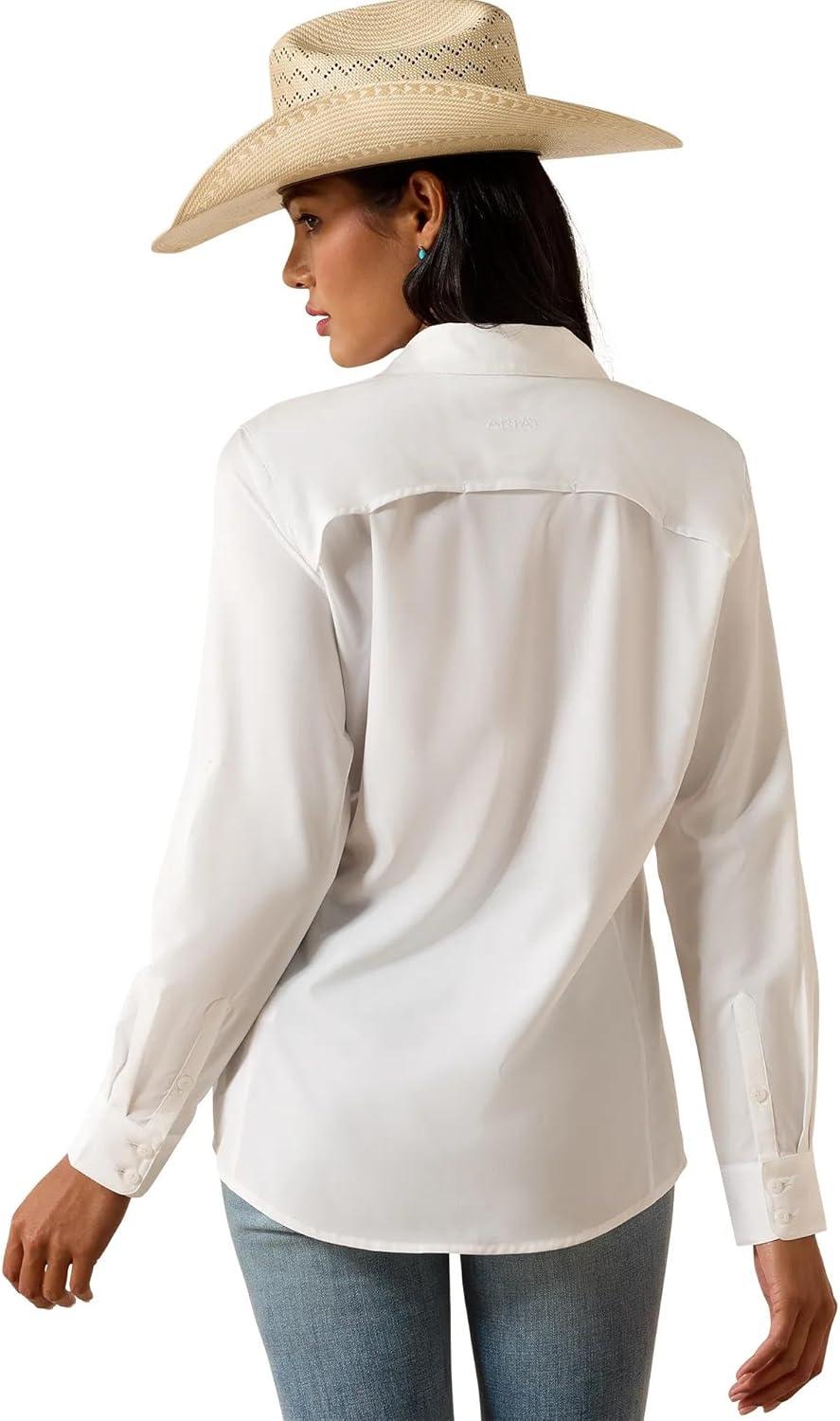 imageARIAT Womens Venttek Shirt White
