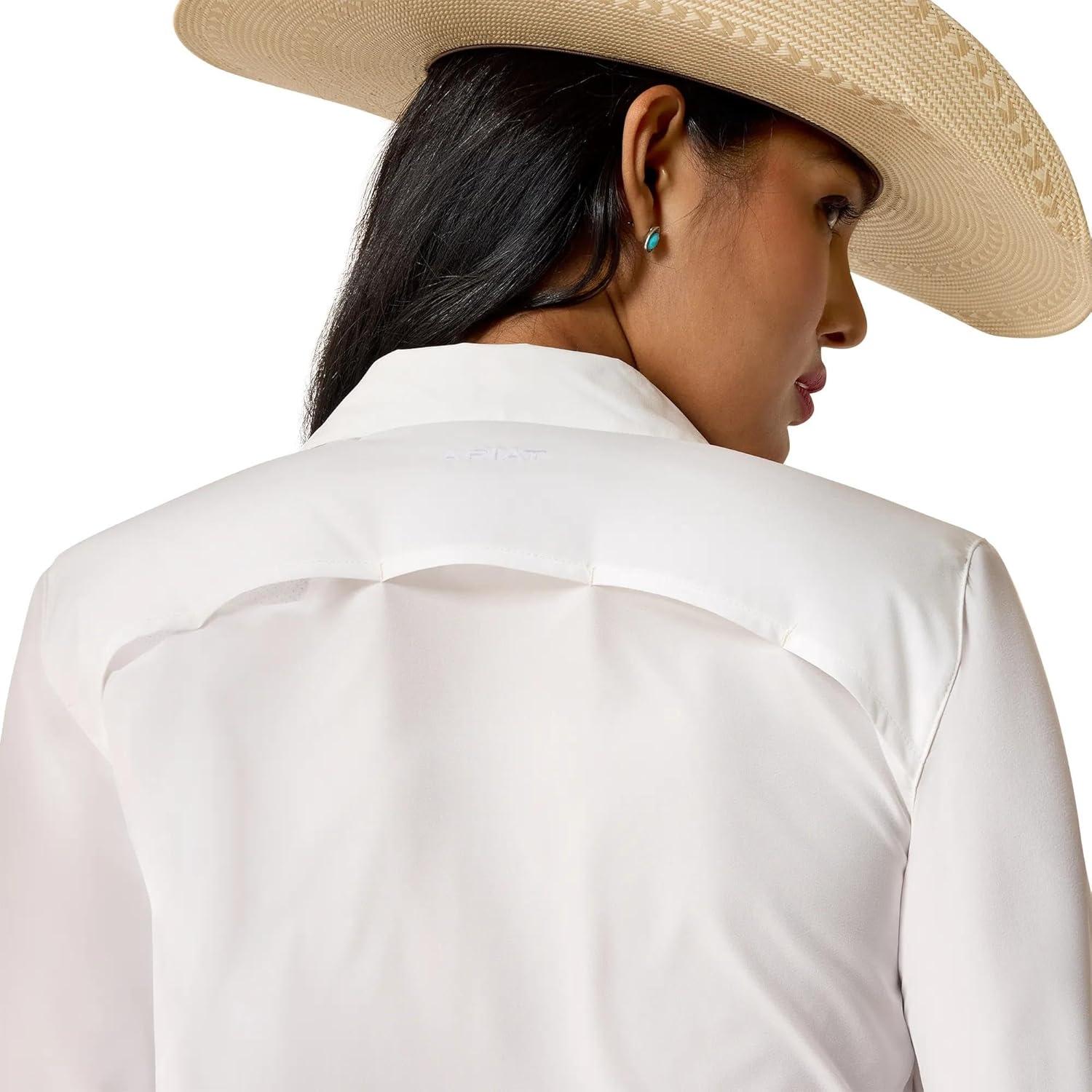 imageARIAT Womens Venttek Shirt White
