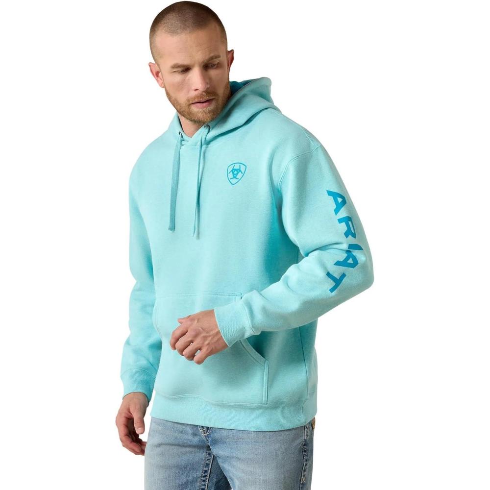imageARIAT Mens SweatshirtAqua Heather