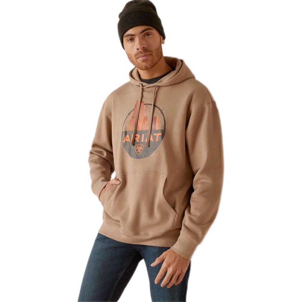 imageARIAT Mens SweatshirtPeak DesertDune Heather