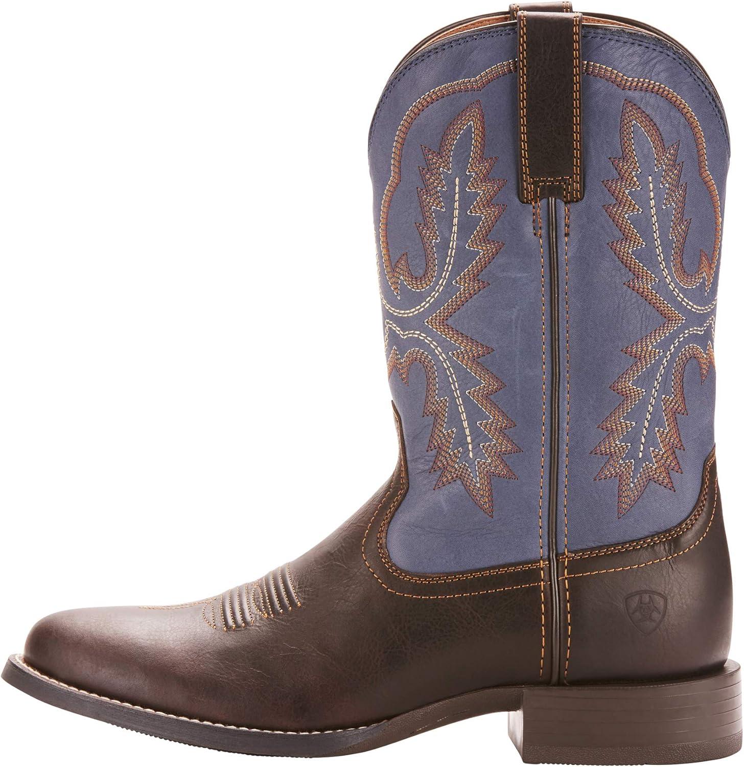 imageARIAT Mens Sport Stratten Western BootDark Wicker