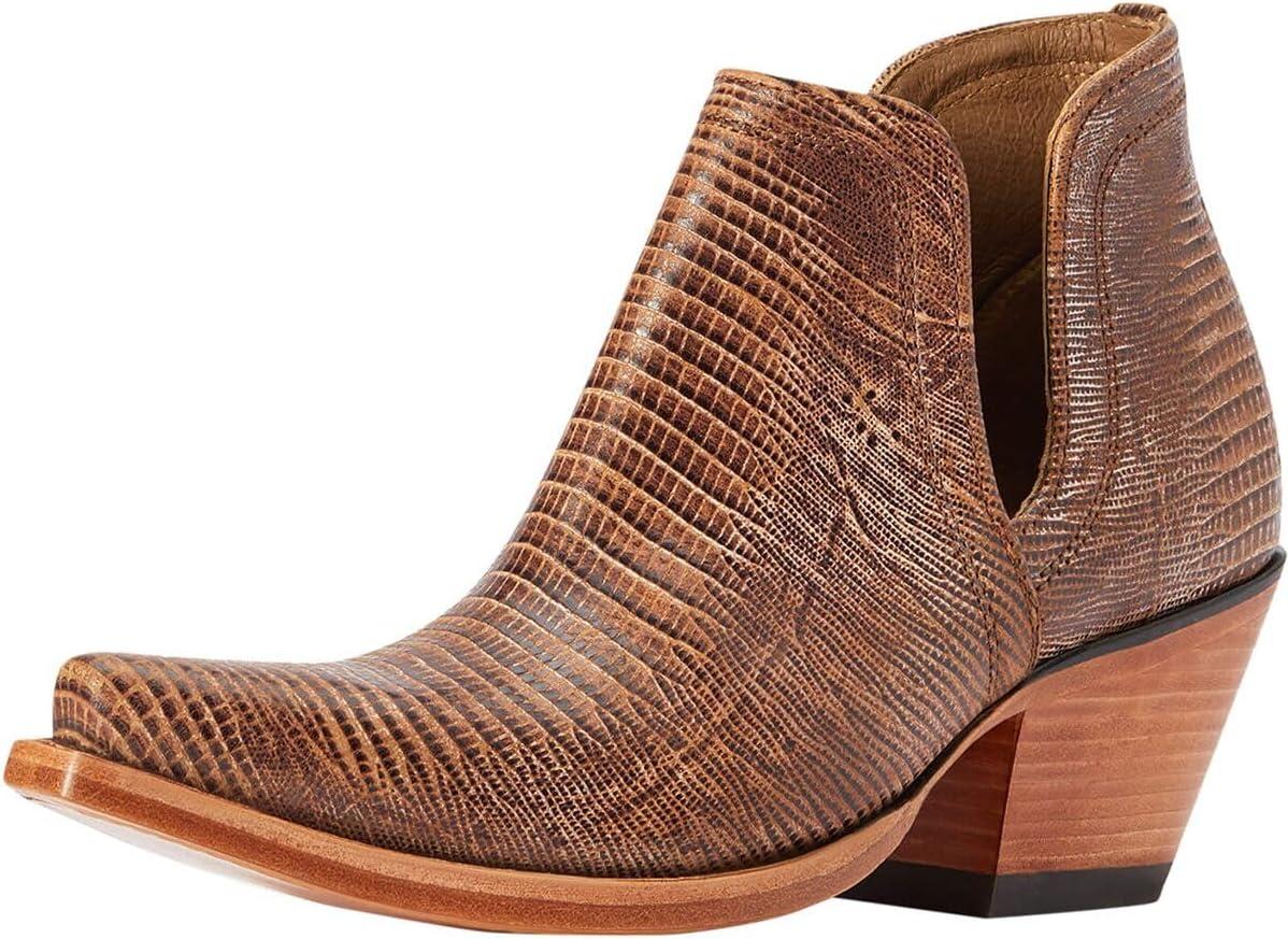 imageARIAT womens Dixon Western BootBrown Lizard Print