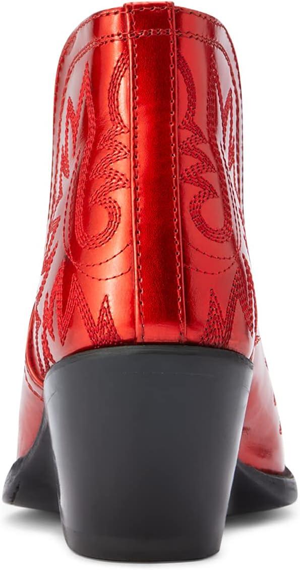 imageARIAT womens Dixon Western BootQueen of Hearts Patent