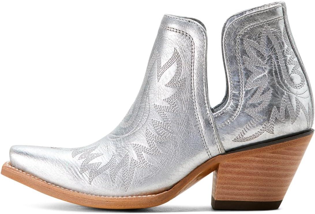 imageARIAT womens Dixon Western BootSilver Shine