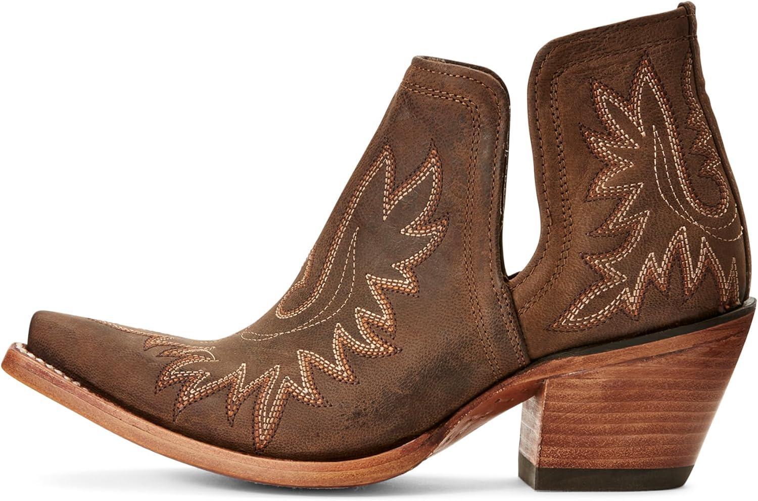 imageARIAT womens Dixon Western BootWeathered Brown