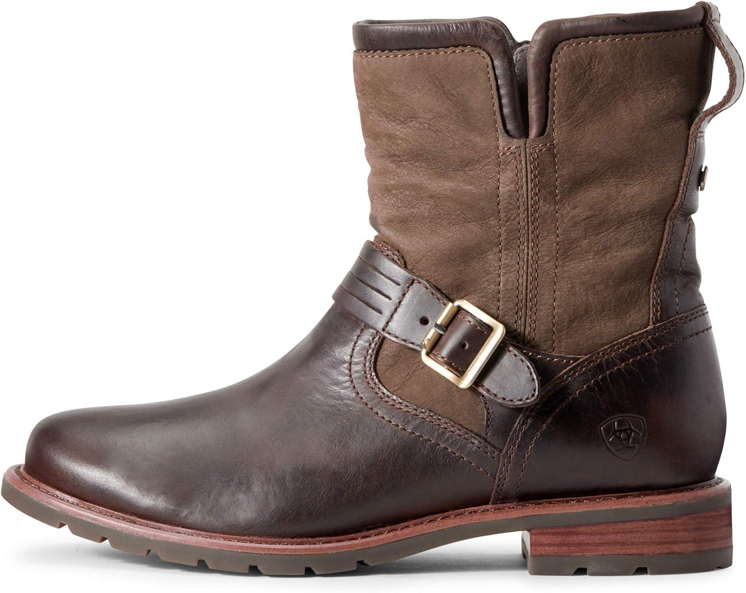 imageARIAT womens Savannah Waterproof BootChocolateWillow