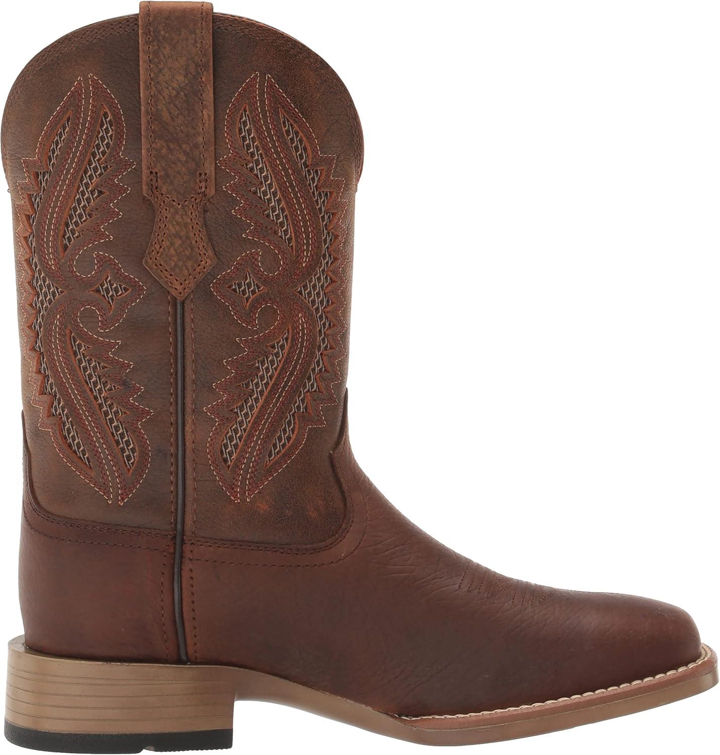 imageAriat Mens Rowder VentTEK 360 Cowboy BootEarth