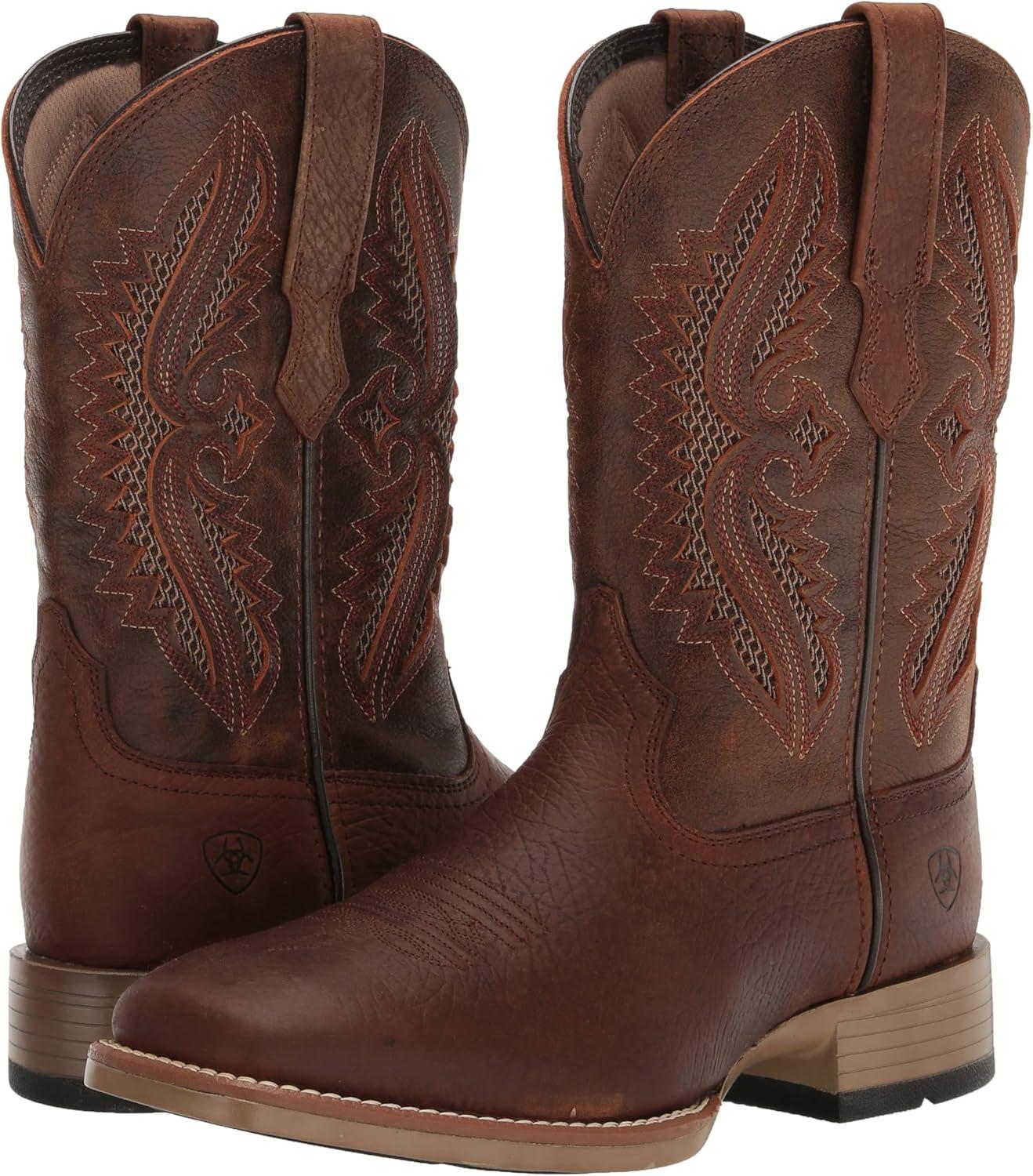 imageAriat Mens Rowder VentTEK 360 Cowboy BootEarth