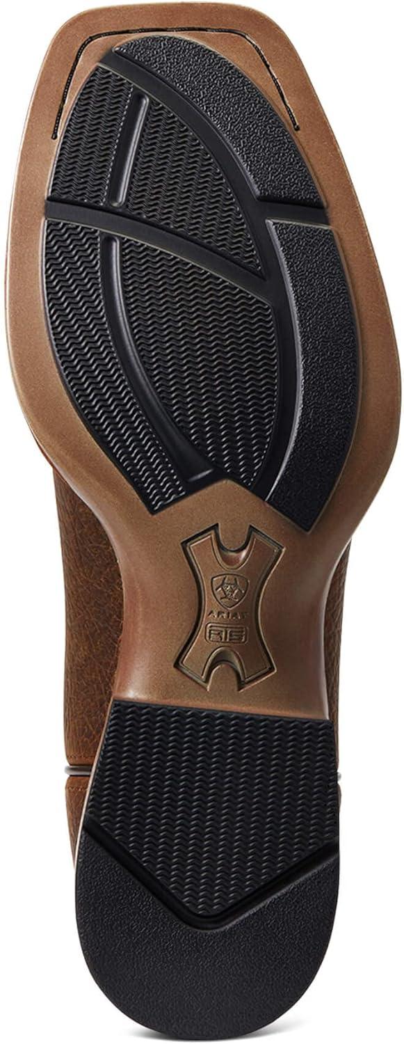 imageAriat Mens Rowder VentTEK 360 Cowboy BootEarthMack Brown
