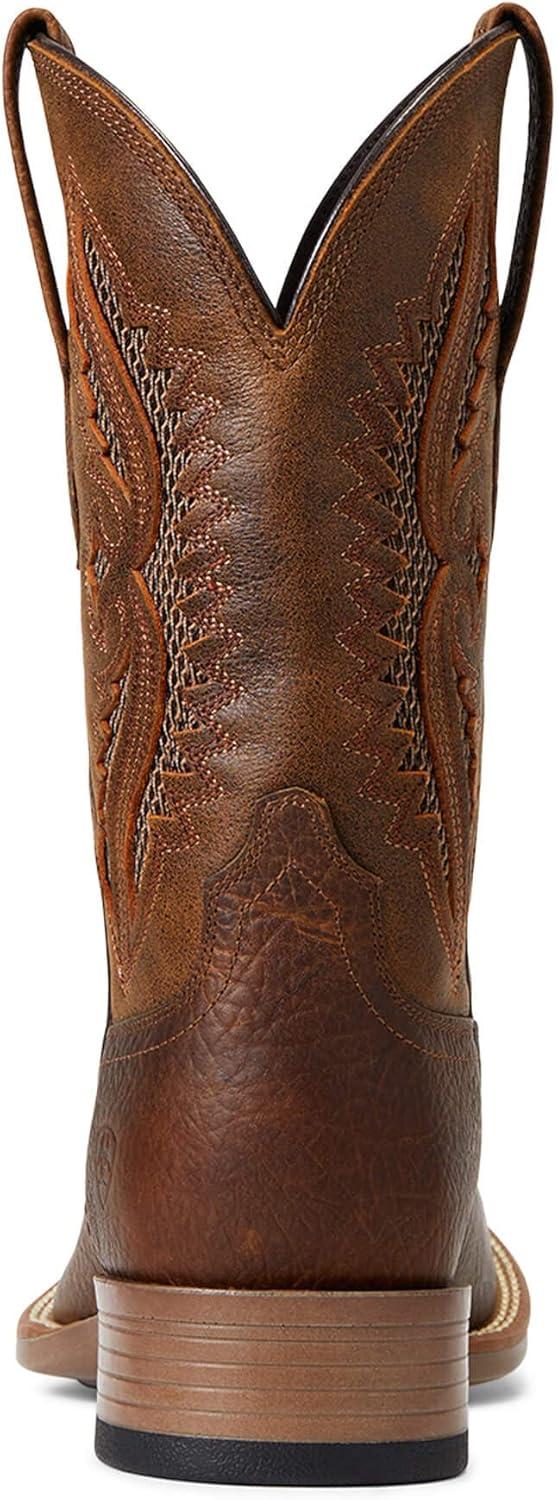 imageAriat Mens Rowder VentTEK 360 Cowboy BootEarthMack Brown