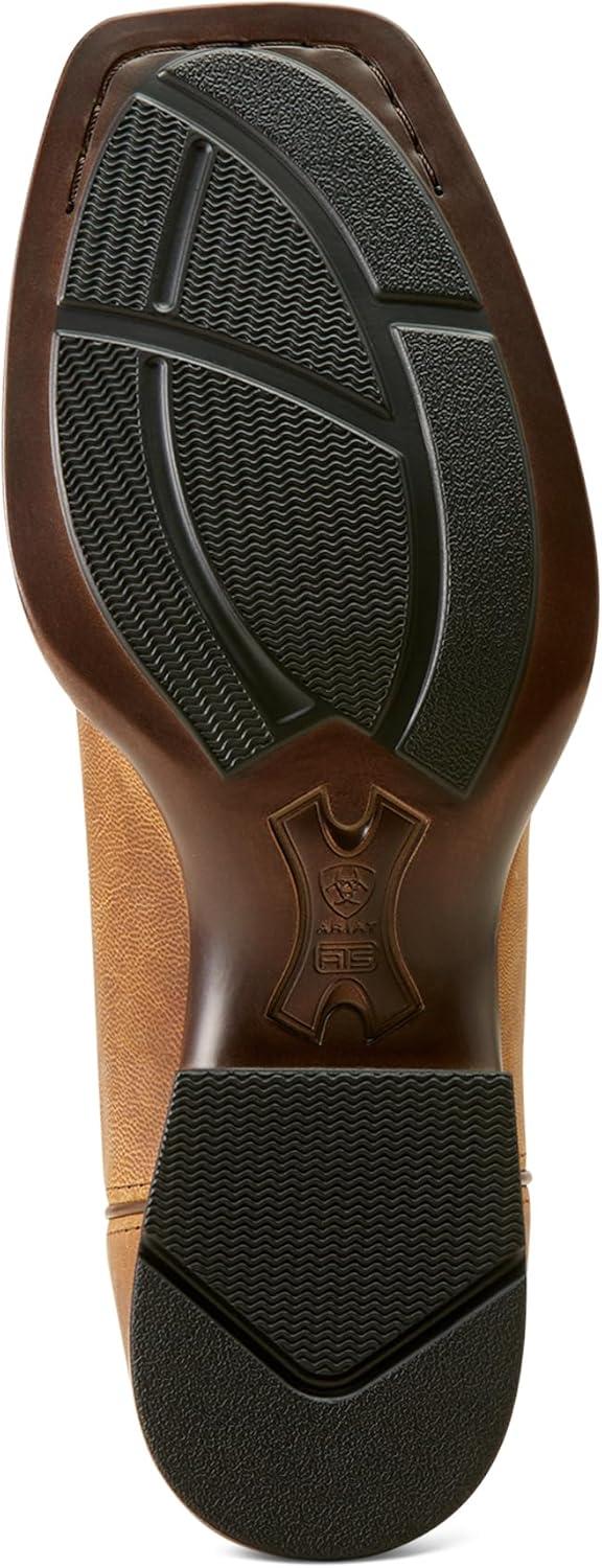 imageAriat Mens Rowder VentTEK 360 Cowboy BootWhiteMarbled Tan