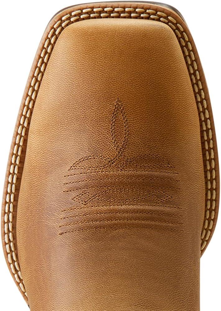 imageAriat Mens Rowder VentTEK 360 Cowboy BootWhiteMarbled Tan