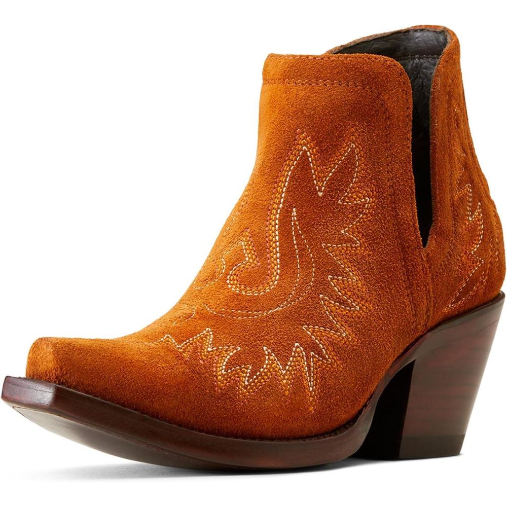 imageARIAT womens Dixon Western BootPenny Suede