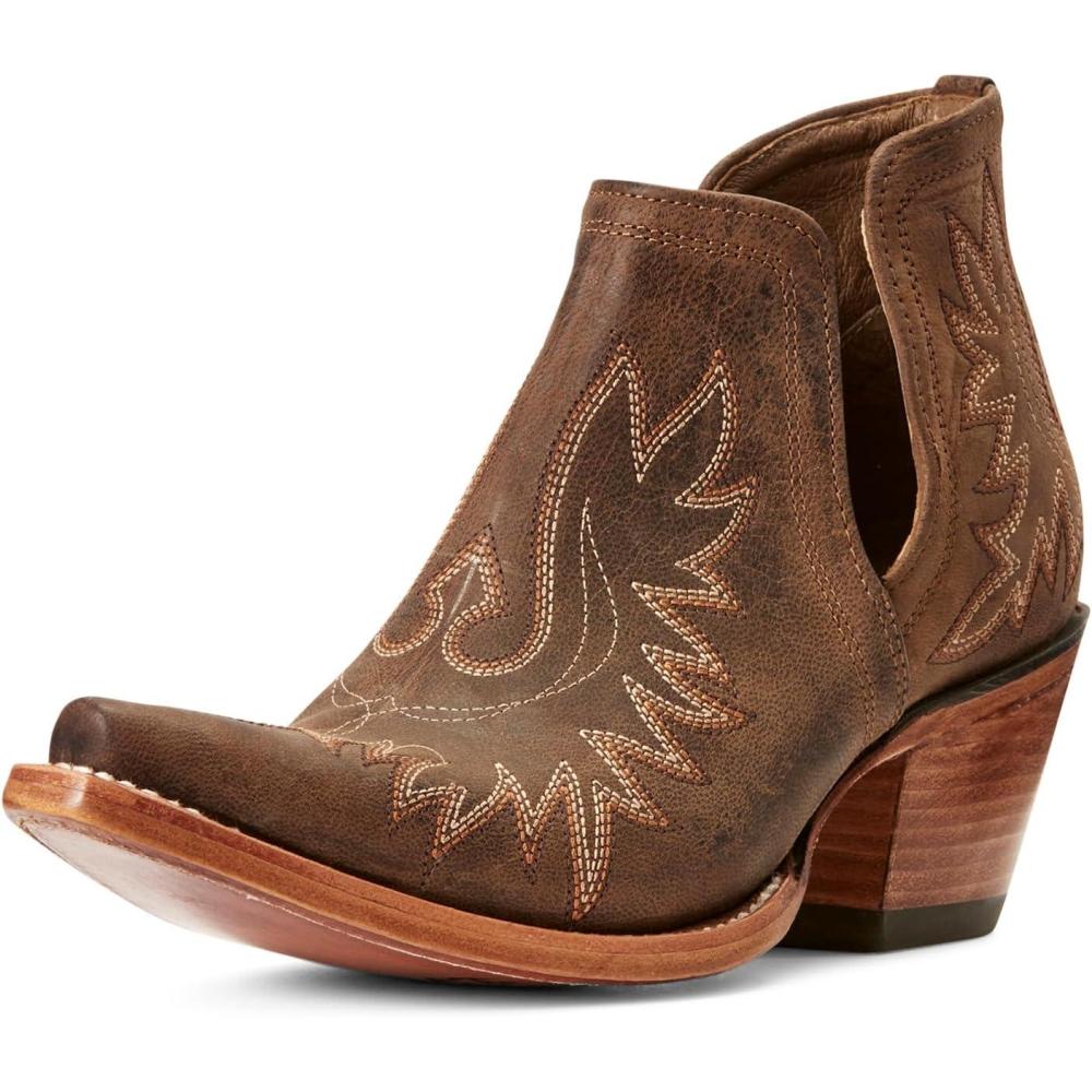 imageARIAT womens Dixon Western BootWeathered Brown