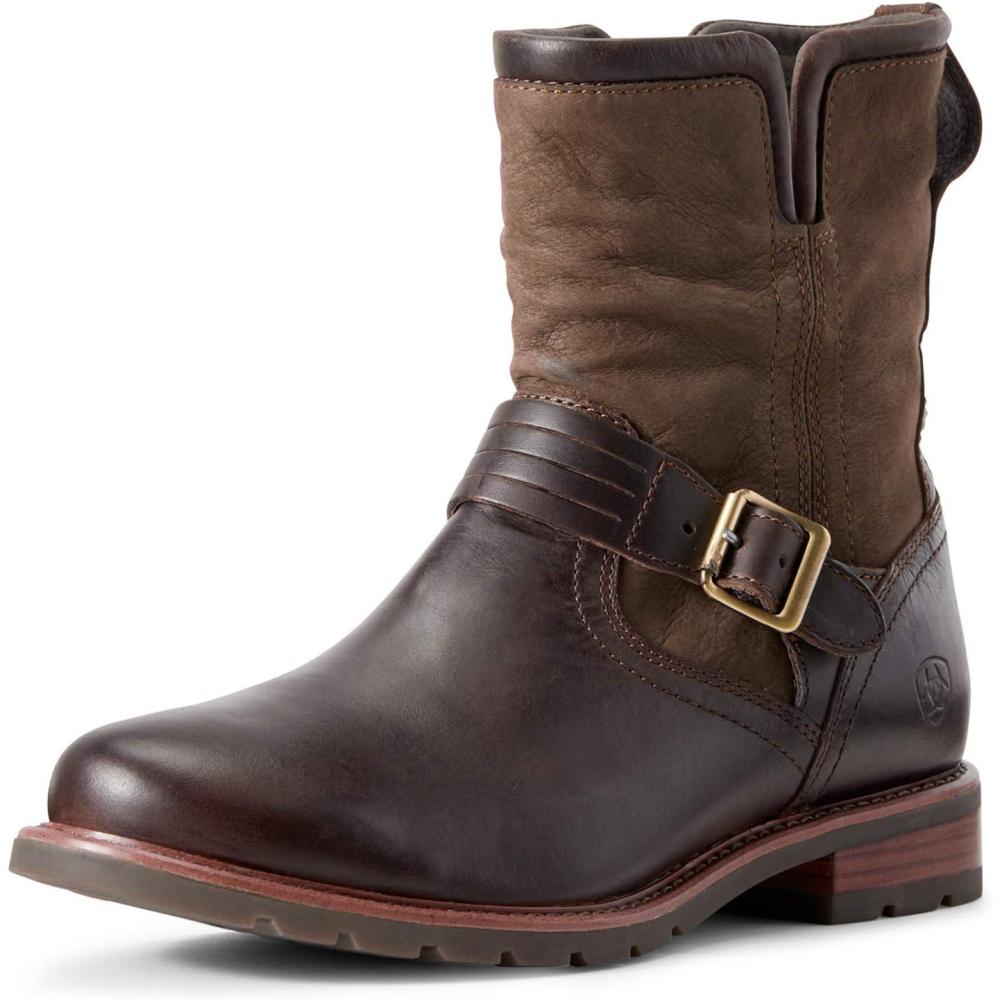 imageARIAT womens Savannah Waterproof BootChocolateWillow