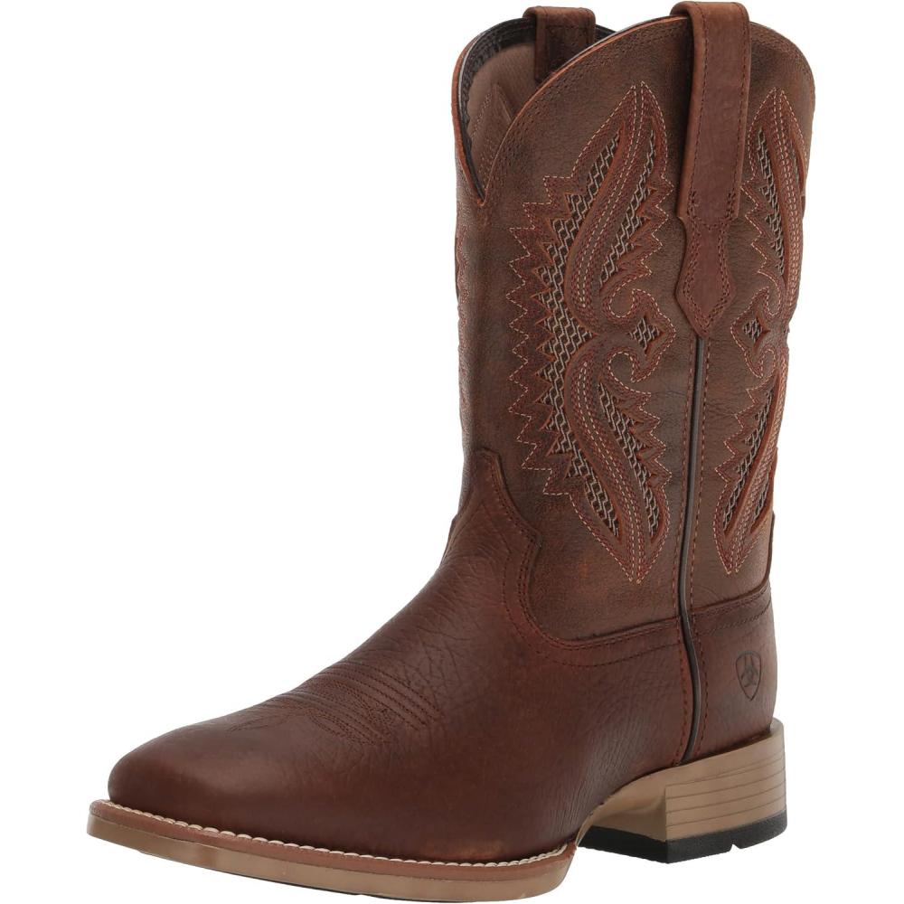 imageAriat Mens Rowder VentTEK 360 Cowboy BootEarth