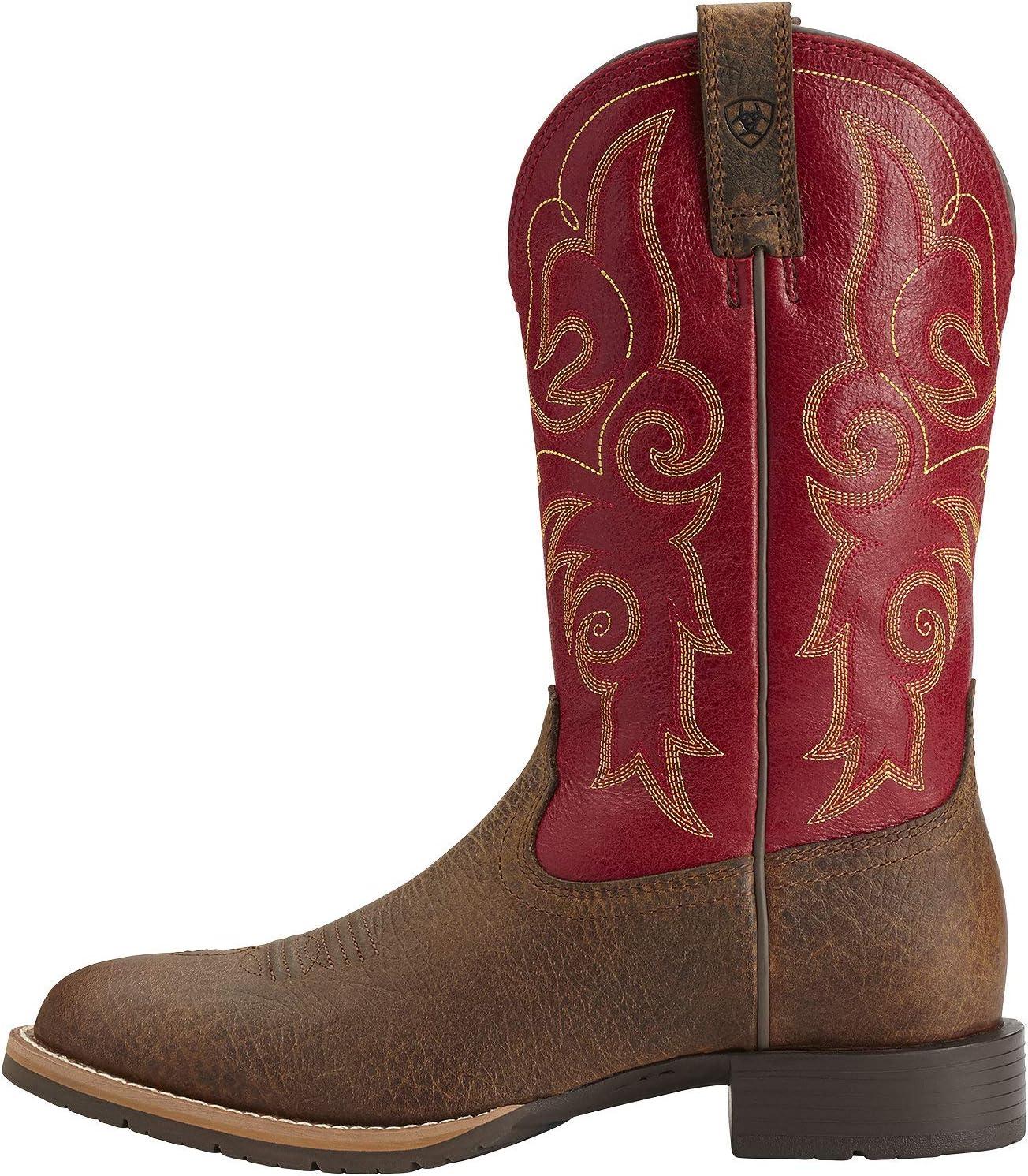 imageARIAT Womens Hybrid Rancher Western BootDistressed Brown