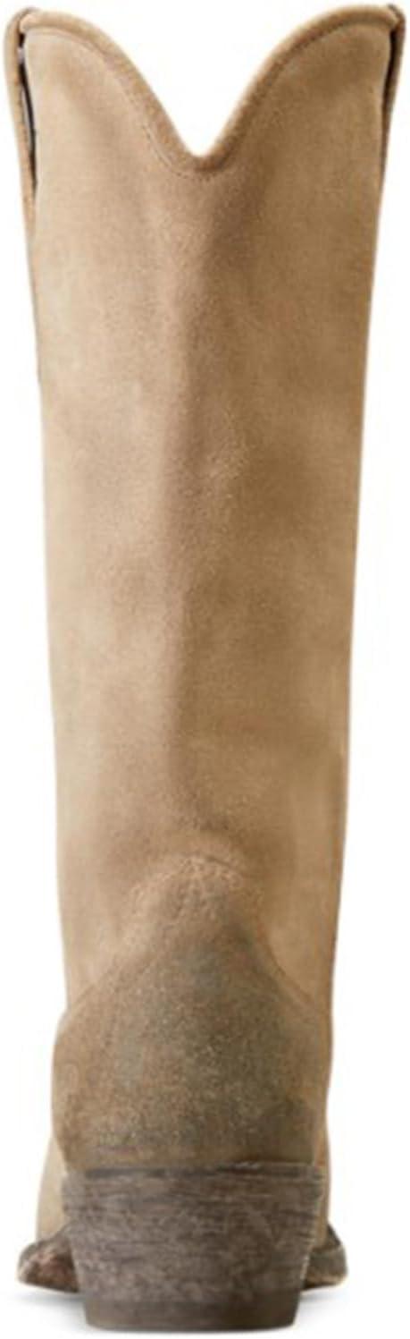 imageARIAT womens Memphis Western BootBurnt Taupe Suede