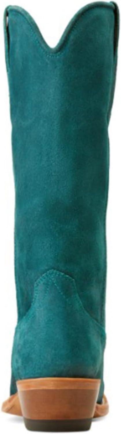 imageARIAT womens Memphis Western BootDeep Teal Roughout