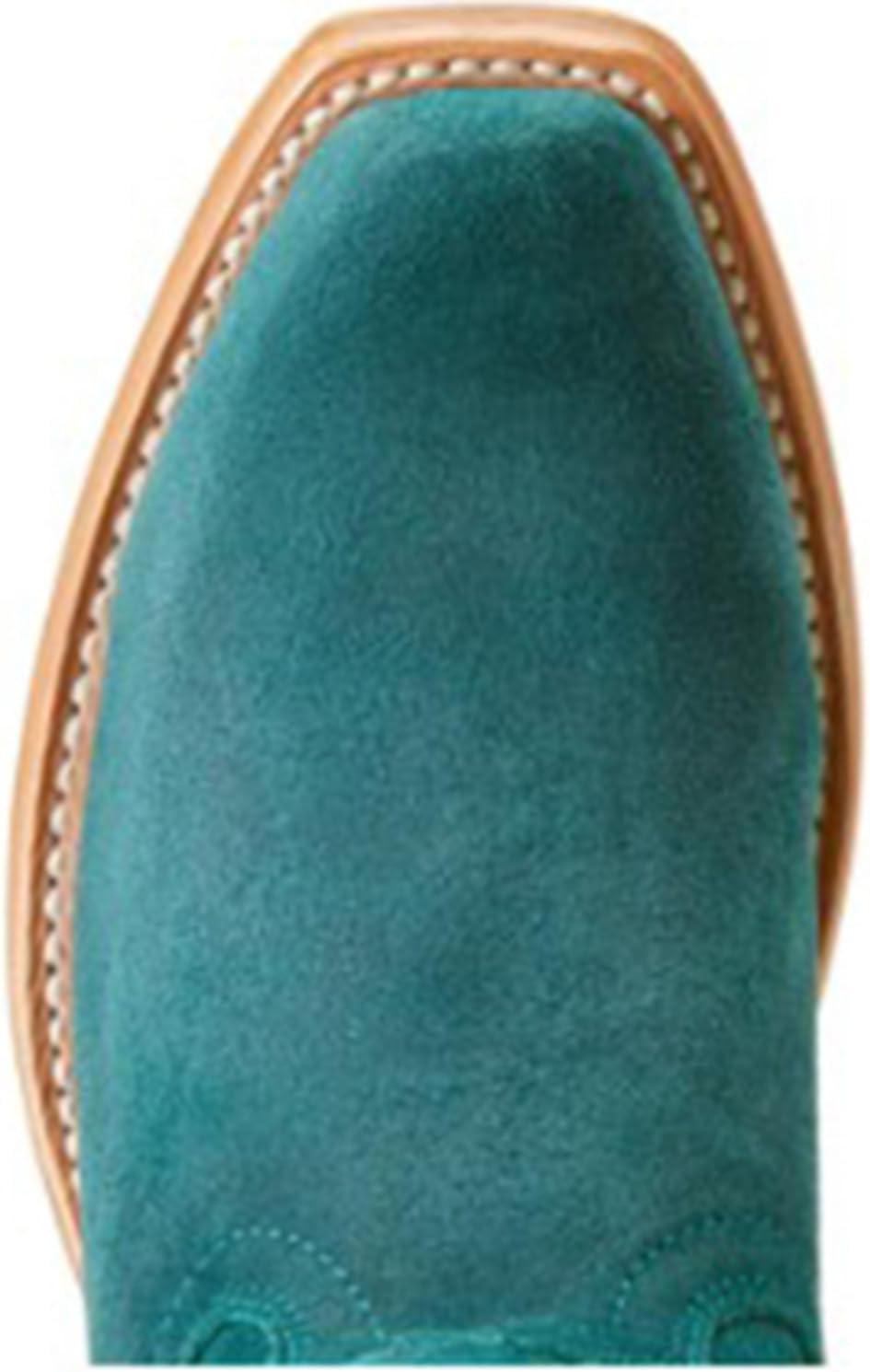 imageARIAT womens Memphis Western BootDeep Teal Roughout
