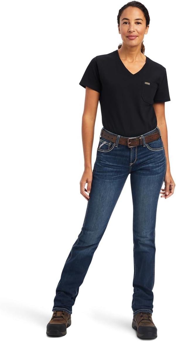 imageAriat Womens Rebar Riveter Straight JeanAtlanta