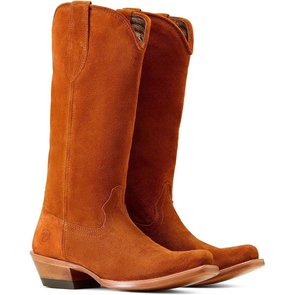 imageARIAT womens Memphis Western BootPenny Roughout