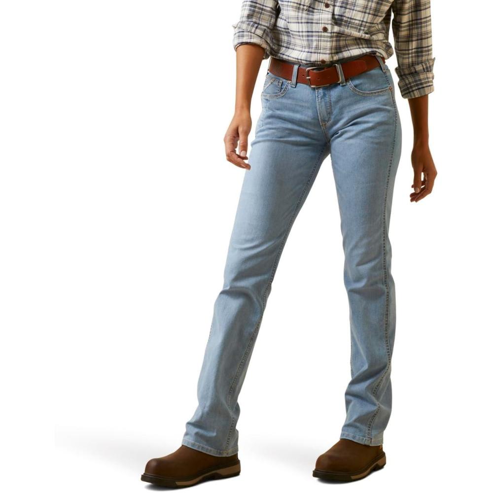 imageAriat Womens Rebar Riveter Straight JeanColdwater