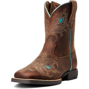 Ariat womens Bright Eyes Ii Western Boot(Hat Box Brown)