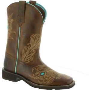 Ariat womens Bright Eyes Ii Western Boot(Weathered Brown)