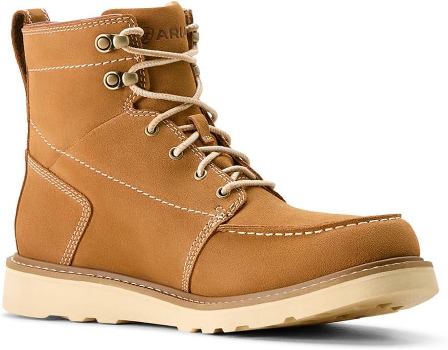 imageARIAT Mens Recon Lace BootNatural Suede