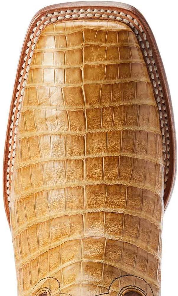imageARIAT UnisexAdult Gunslinger Western BootHoneycomb Caiman Belly