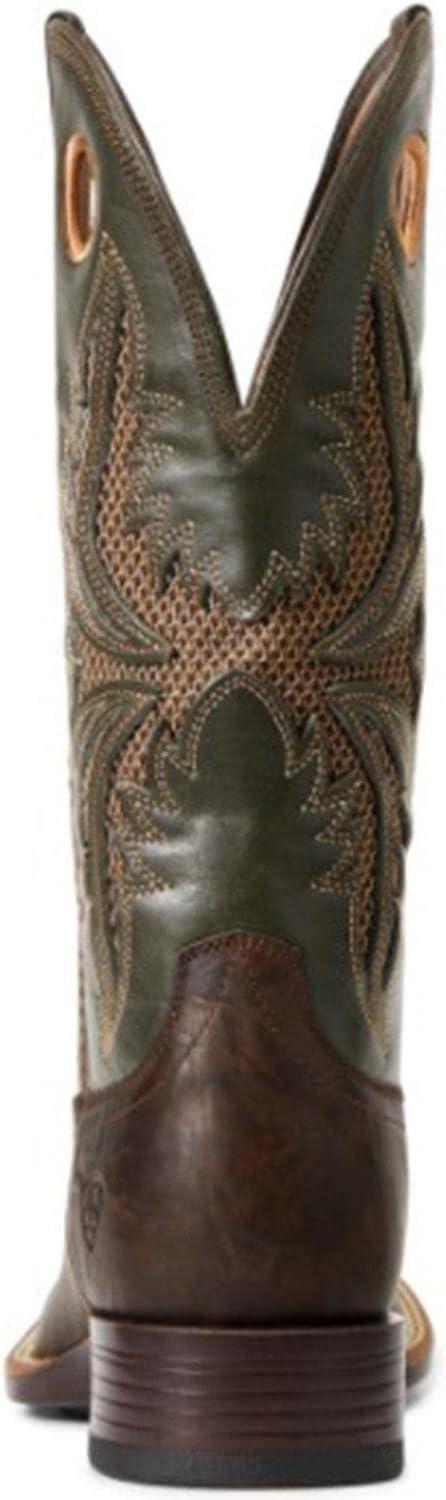 imageARIAT mens Toughy Venttek 360 Western BootHerd Brown