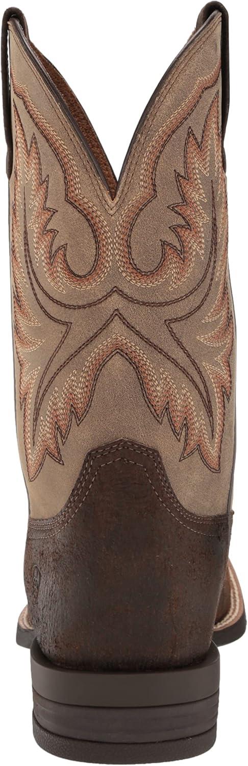 imageARIAT mens Wilder Western BootAntique Grey