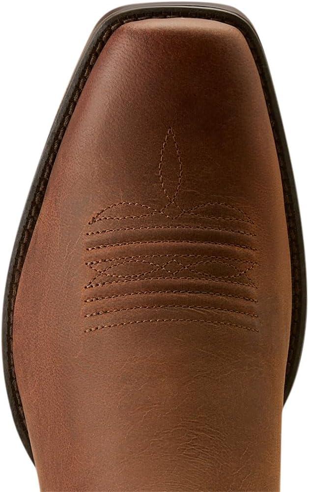 imageAriat Mens Booker Ultra Square Toe Western BootRough Tan