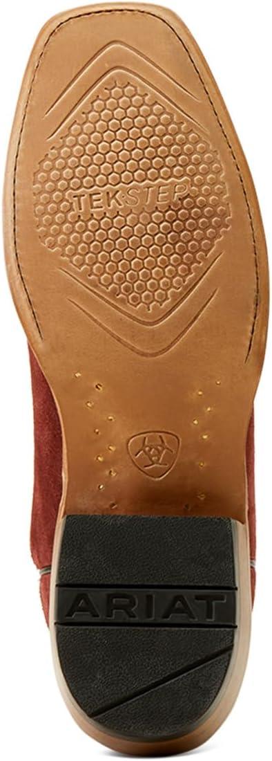 imageAriat Mens Futurity Time Cowboy BootBlackMahogany Roughout