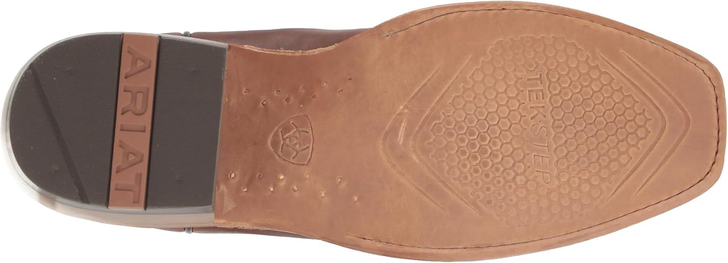 imageAriat Mens Futurity Time Cowboy BootCopper CrunchAncient Black