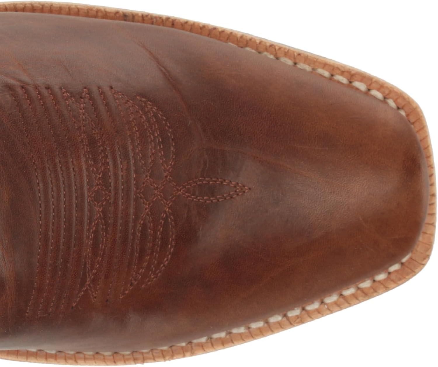 imageAriat Mens Futurity Time Cowboy BootCopper CrunchAncient Black