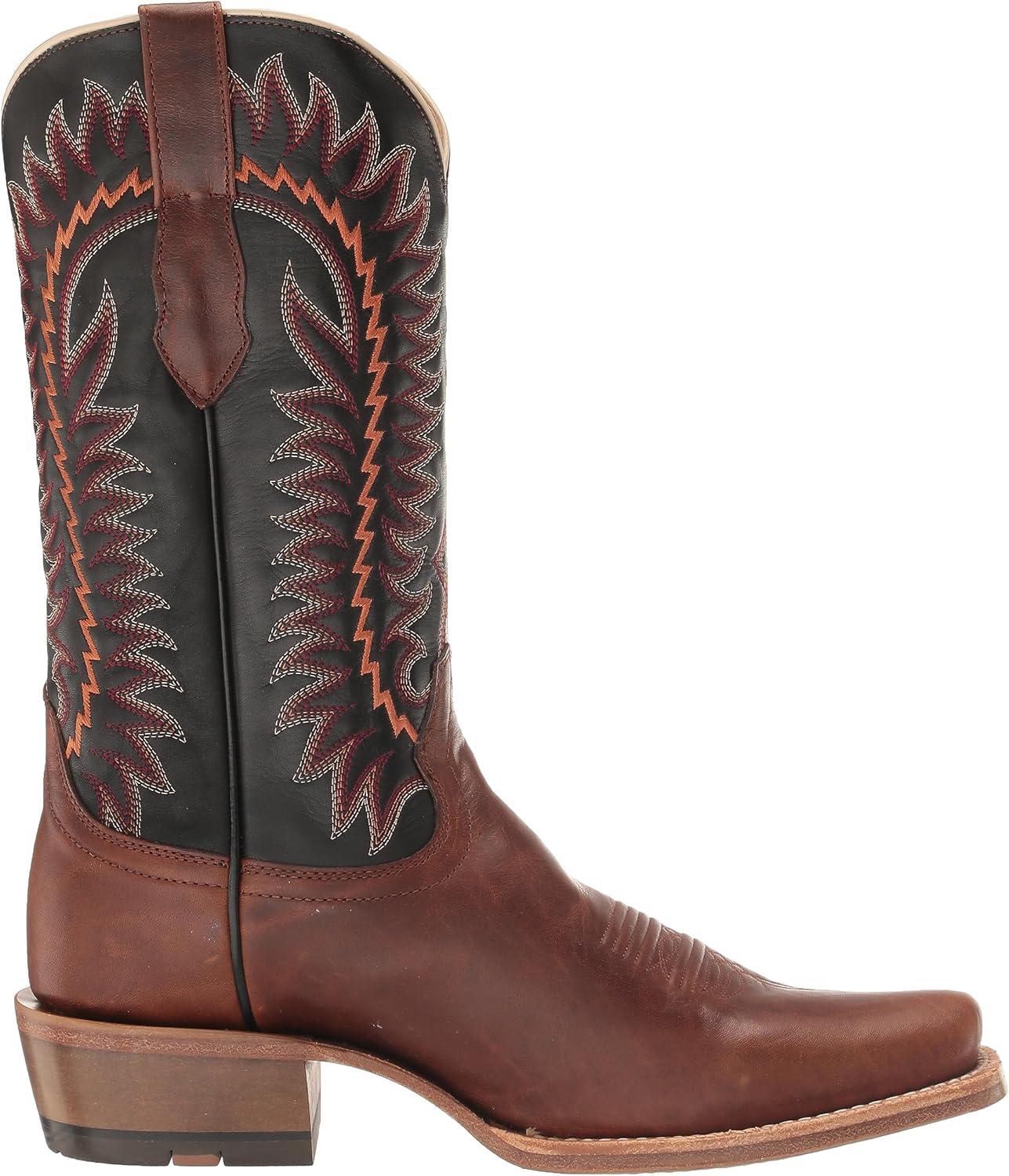 imageAriat Mens Futurity Time Cowboy BootCopper CrunchAncient Black