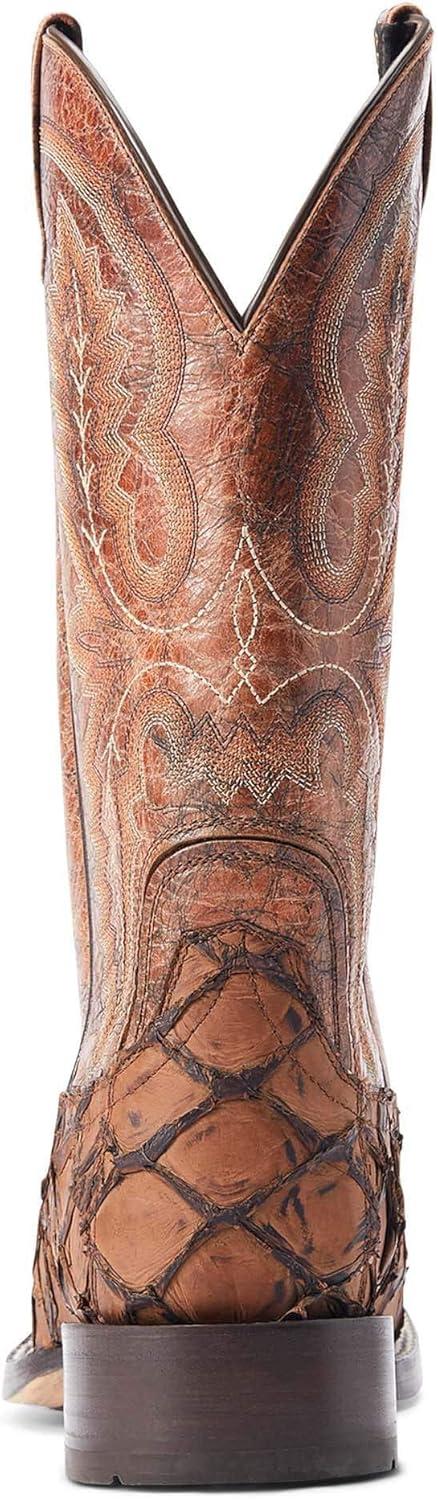 imageAriat Mens Hybrid Roughstock Square Toe Western BootAged Tan Piraruci