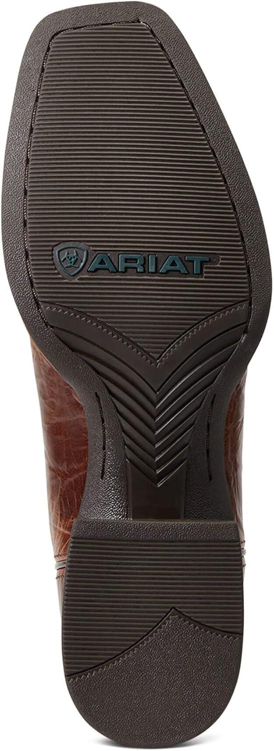 imageAriat Mens Sport Herdsman Western BootPeanut ButterChaga Brown