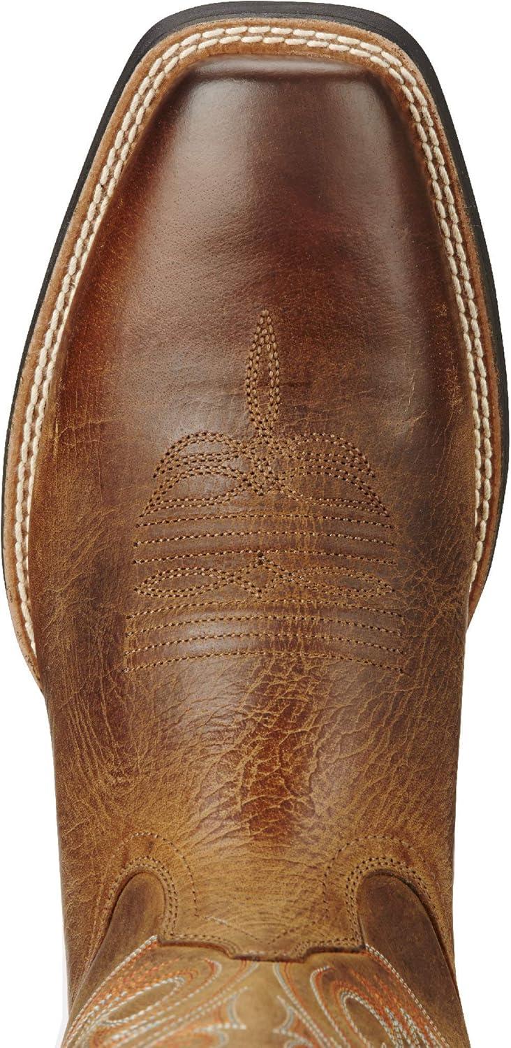imageAriat Mens Sport Herdsman Western BootPowder Brown