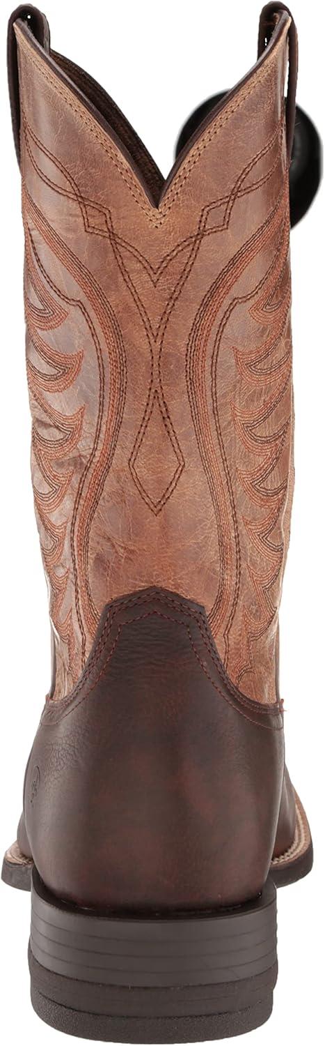 imageAriat mens Amos Western BootWestern BootBarley BrownTracker Tan