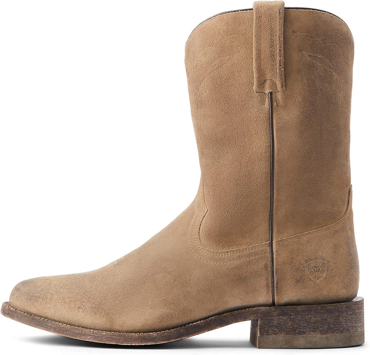 imageAriat mens Downtown Western BootBurned Grey Roughout