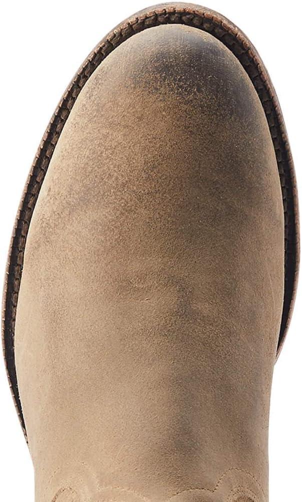 imageAriat mens Downtown Western BootBurned Grey Roughout