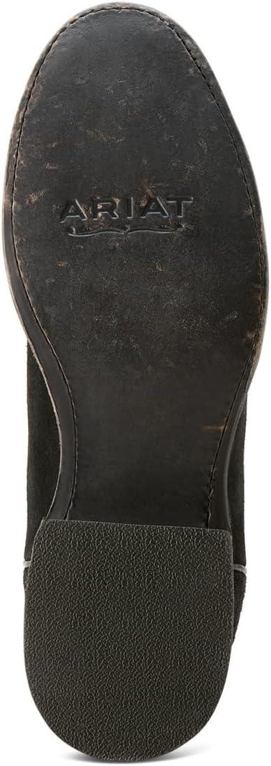 imageAriat mens Downtown Western BootStonewashed Black Suede