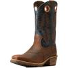 Fiery Brown Crunch/Western Blue